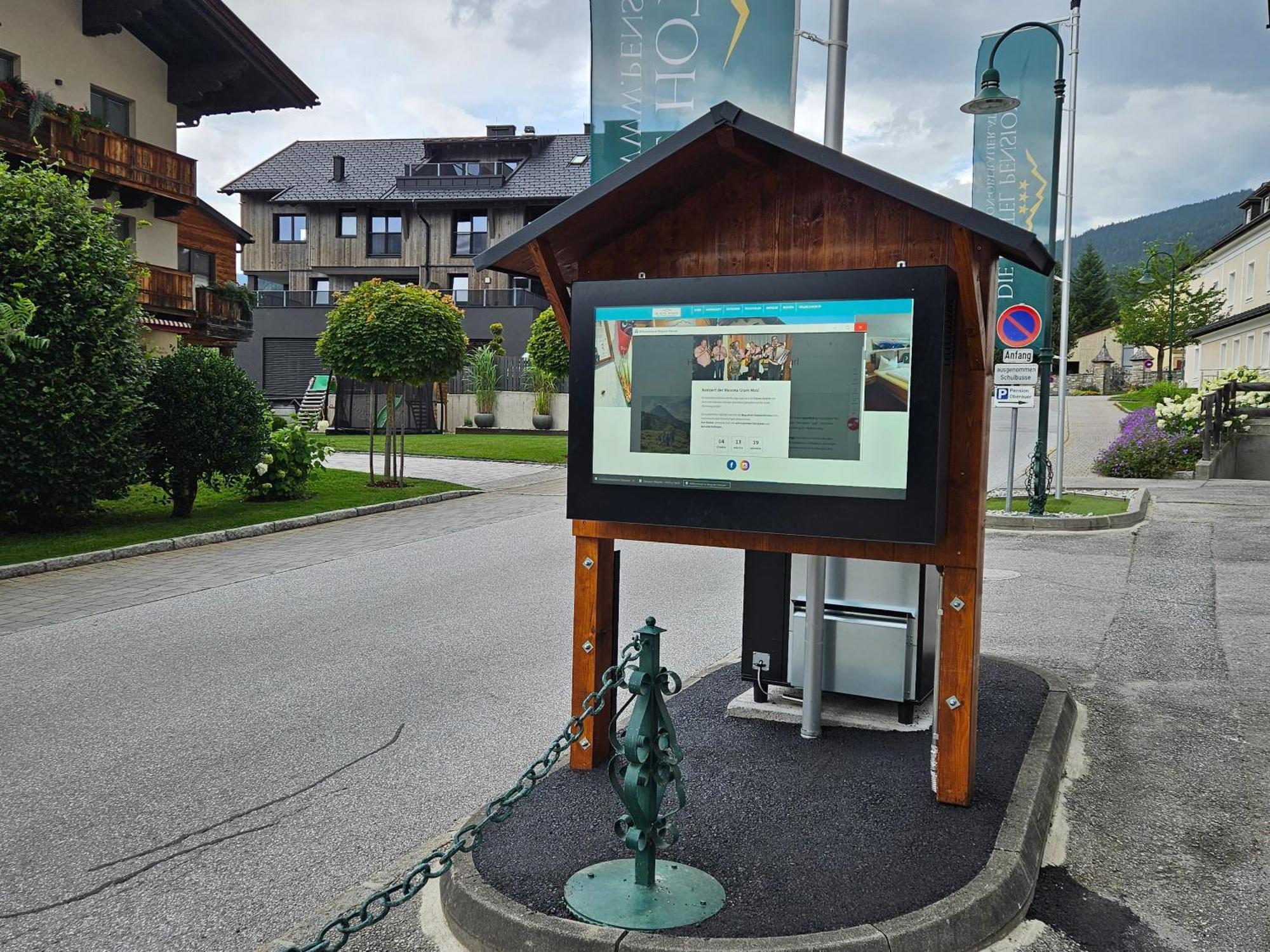 Oberauer Wagrain - Die Eco Familien Hotelpension B&B Exterior photo